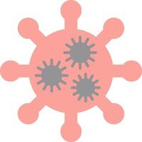 Virus Flat Light Icon vector