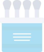 Cotton Swab Flat Light Icon vector