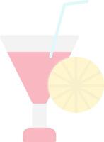 Cocktail Flat Light Icon vector