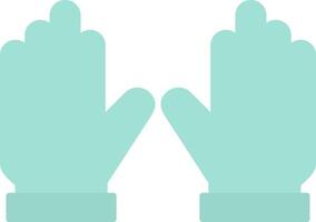 Gloves Flat Light Icon vector