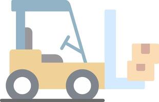 ForkLifter Flat Light Icon vector