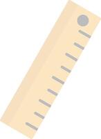 Ruler Flat Light Icon vector