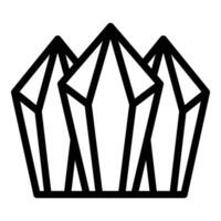 Ruby stones icon outline vector. Baku city vector