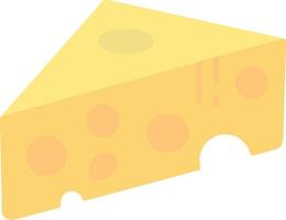 Cheese Flat Light Icon vector