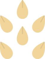 Seeds Flat Light Icon vector