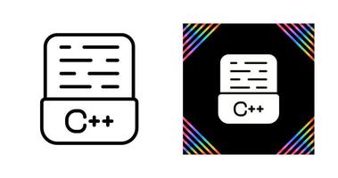 icono de vector de lenguaje de programación