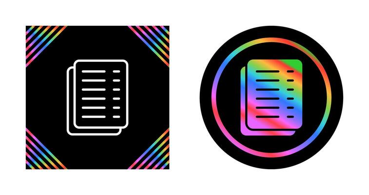 Document Vector Icon