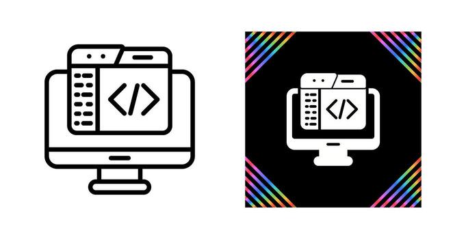 Code Editor Vector Icon