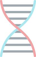 DNA Flat Light Icon vector