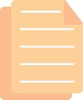 File Flat Light Icon vector