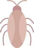 Cockroach Flat Light Icon vector