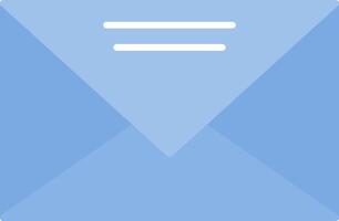 Mail Flat Light Icon vector