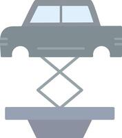 Car Repair Flat Light Icon vector