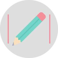 Pencil Flat Light Icon vector