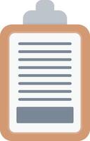 Task Flat Light Icon vector