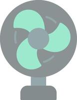 Fan Flat Light Icon vector