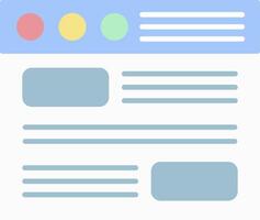 Process Flat Light Icon vector