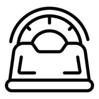 Small potty icon outline vector. Store web money vector