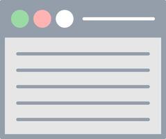 Web Flat Light Icon vector