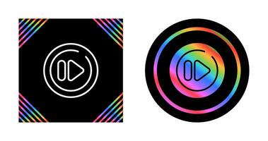 Next Track Circle Vector Icon