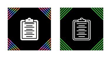 Writing Pad Vector Icon