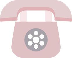 telephone Flat Light Icon vector