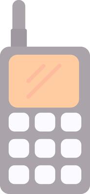 Walkie Talkie Flat Light Icon