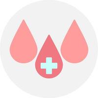 Blood Flat Light Icon vector