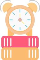 Alarm Flat Light Icon vector