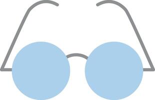 Eyeglasses Flat Light Icon vector