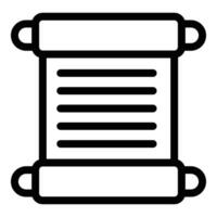 Letter message icon outline vector. Mail lost pirate vector