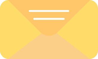 Mail Flat Light Icon vector