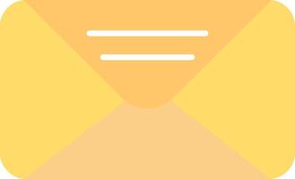 Mail Flat Light Icon vector