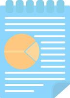 Accounting Flat Light Icon vector