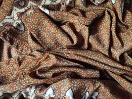 The patterns on traditional Batik, presenting visual and philosophical photo