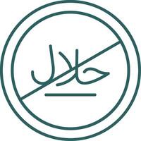 No Line Gradient Green Icon vector