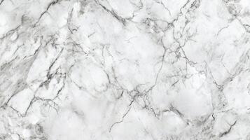 AI generated white background marble wall texture photo