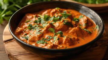 AI generated Chicken Tikka Masala photo