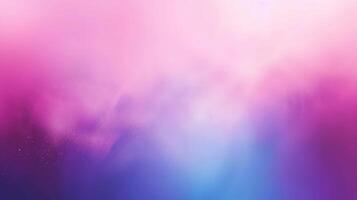 AI generated Pink, blue, purple, violet gradient blurred banner. Empty romantic background. Abstract texture photo