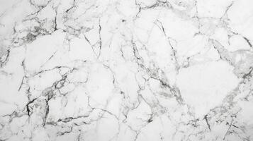 AI generated white background marble wall texture photo