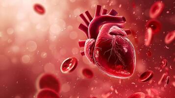 AI generated Heart Disease Awareness A Visual Exploration of Cardiovascular Health photo