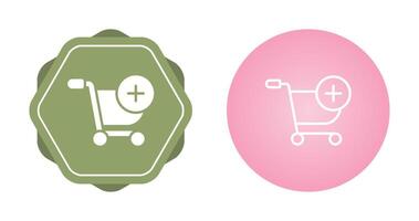 Shoping Cart Add Vector Icon