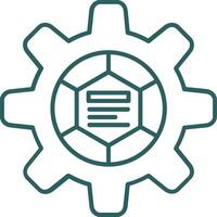 Infographic elements Line Gradient Green Icon vector