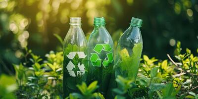 AI generated Witness the transition towards sustainable living with visuals of eco friendly practices. Zero waste lifestyles, inspire a commitment to making positive changes for a healthier planet photo