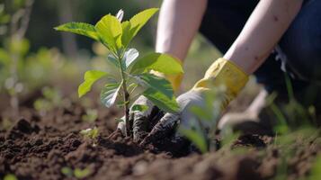 AI generated Community Initiatives Experience the power of community led initiatives that strive to make a difference. Tree planting events are the global mission to protect our environment photo