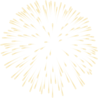 feux d'artifice du nouvel an png