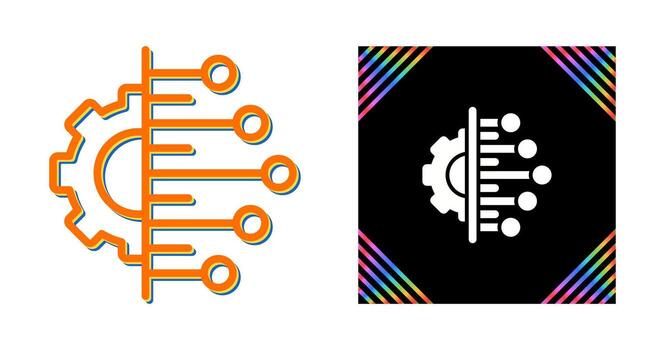 Data Integration Vector Icon