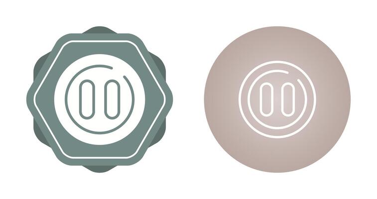 Pause Circle Vector Icon