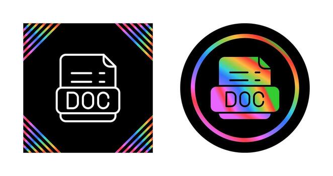 icono de vector de documento