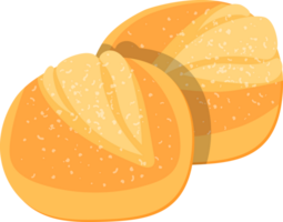 Baked bread icon png